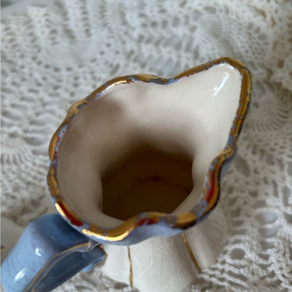 vintage European porcelain creamer - Picture 6 of 11